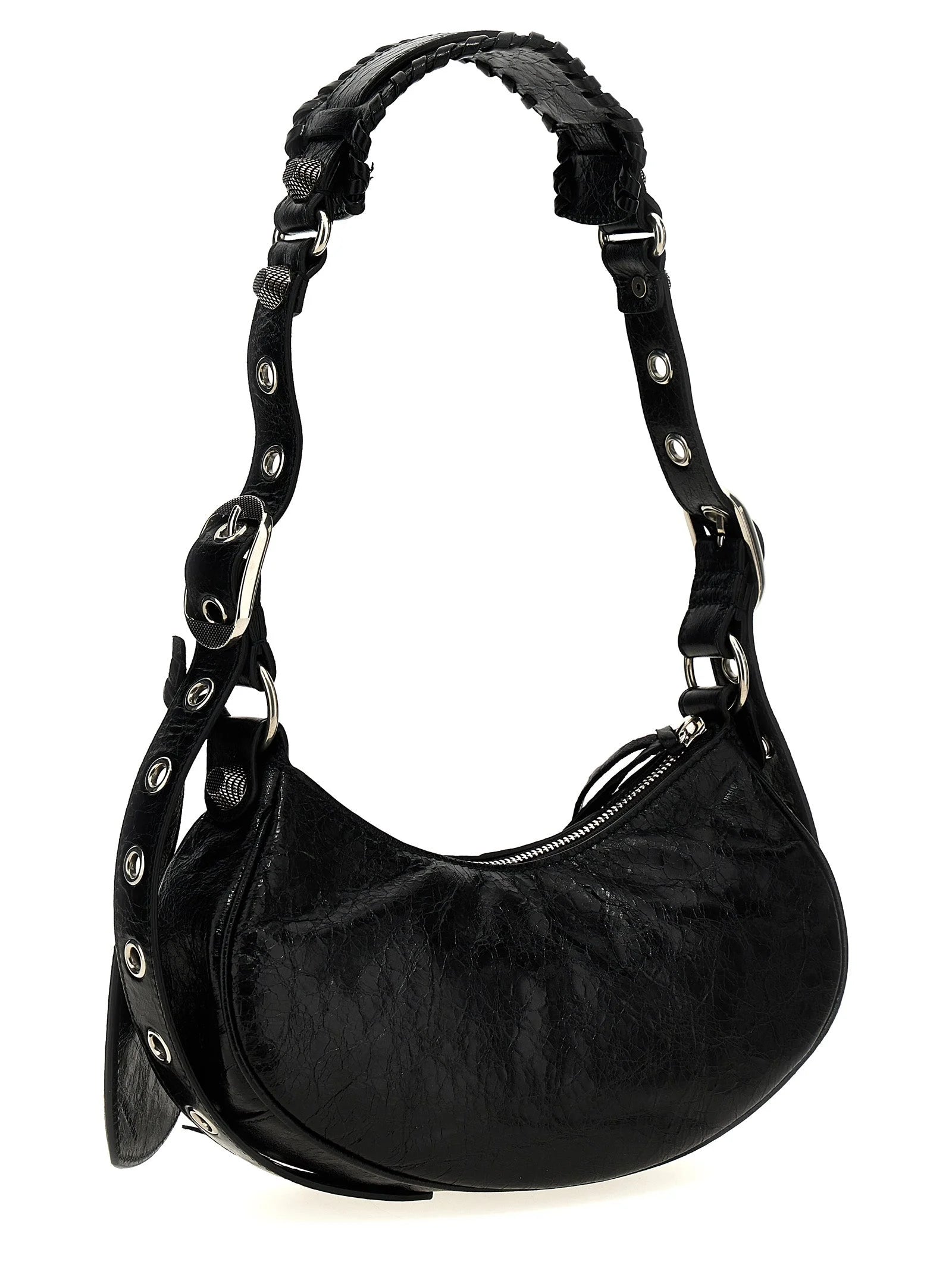 Balenciaga Black Lamb Leather Crossbody Bag