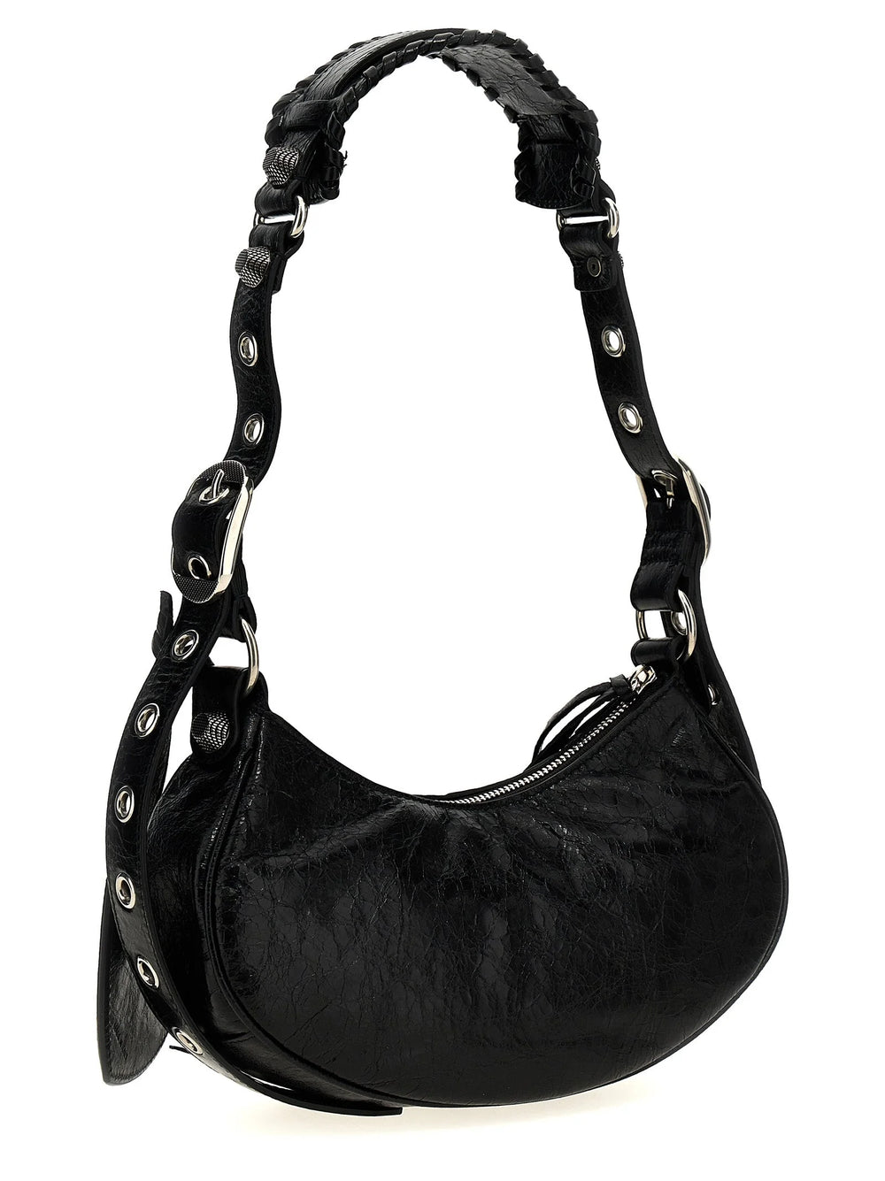 Balenciaga Black Lamb Leather Crossbody Bag