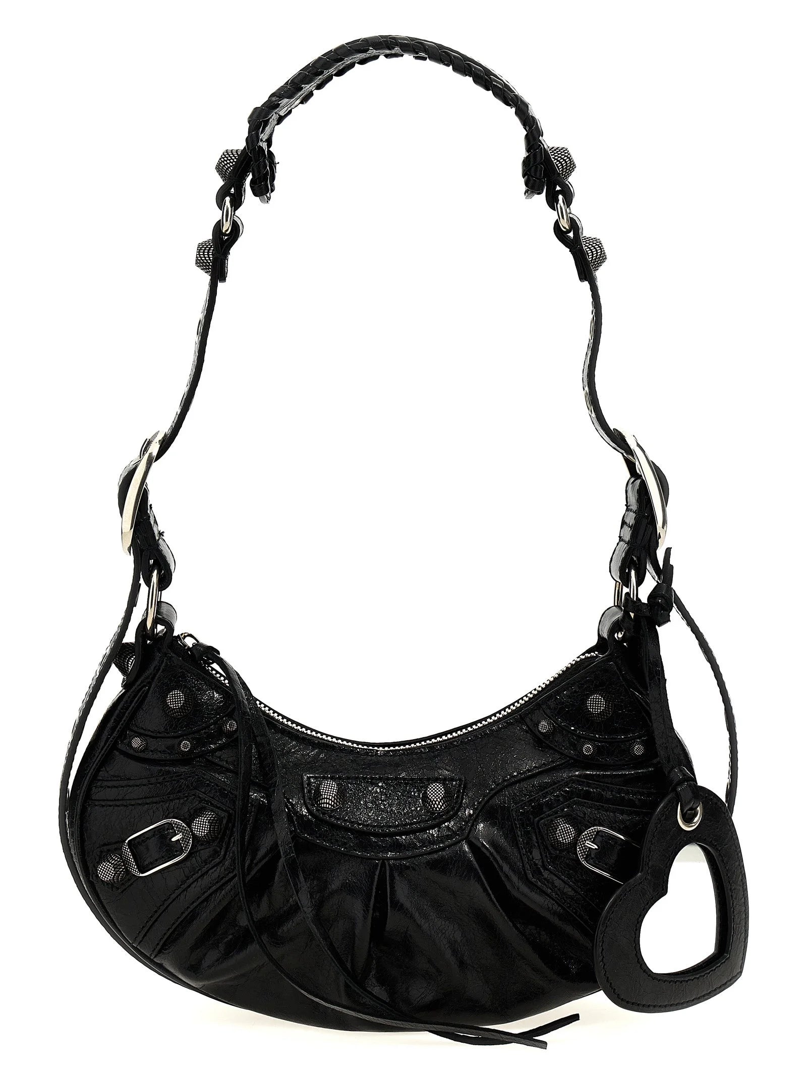 Balenciaga Black Lamb Leather Crossbody Bag