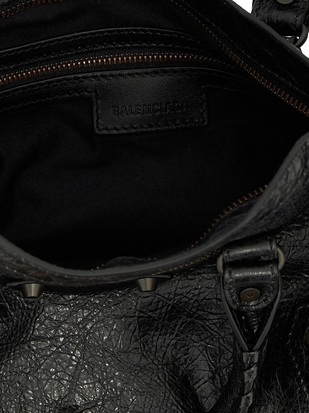 Balenciaga Black Lamb Leather Handbag