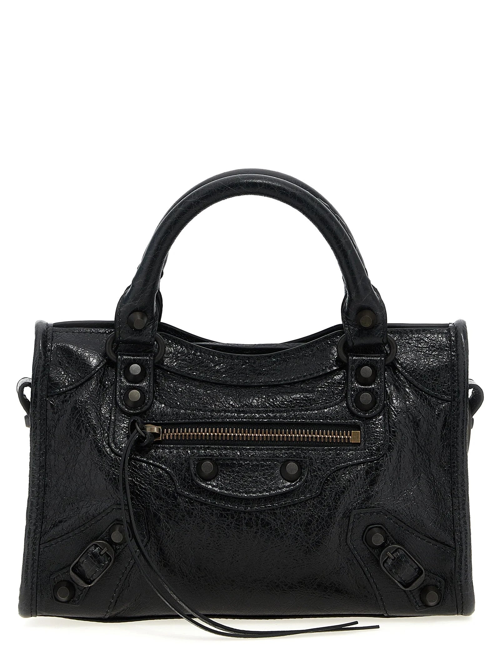 Balenciaga Black Lamb Leather Handbag