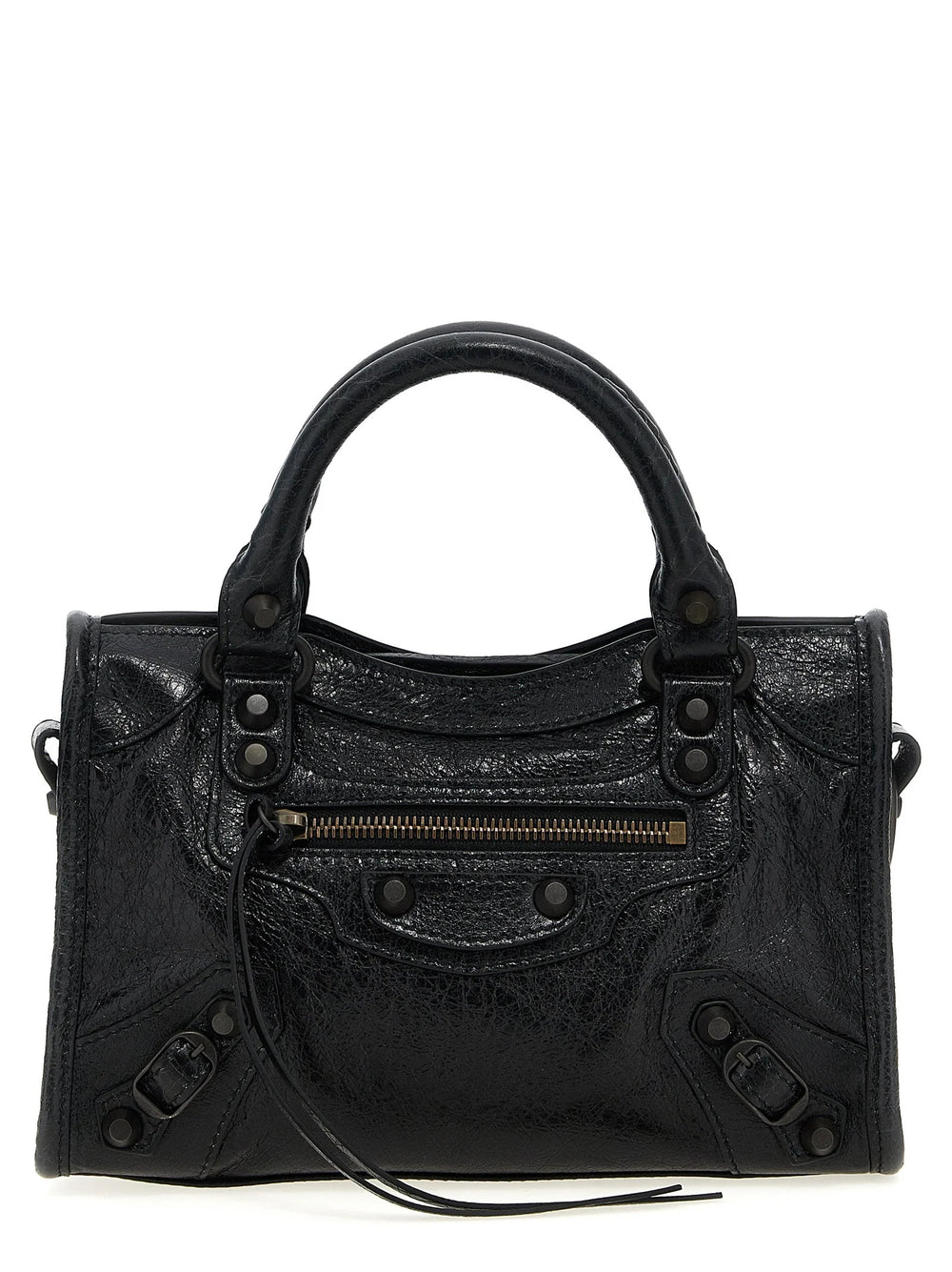 Balenciaga Black Lamb Leather Handbag