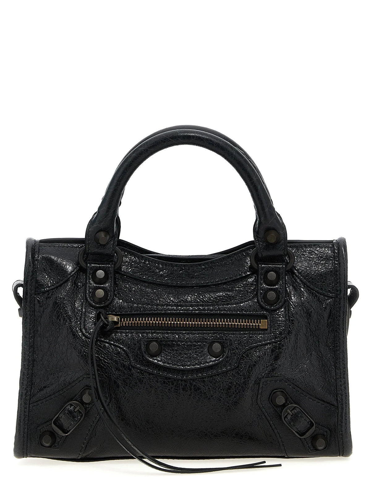Balenciaga Black Lamb Leather Handbag