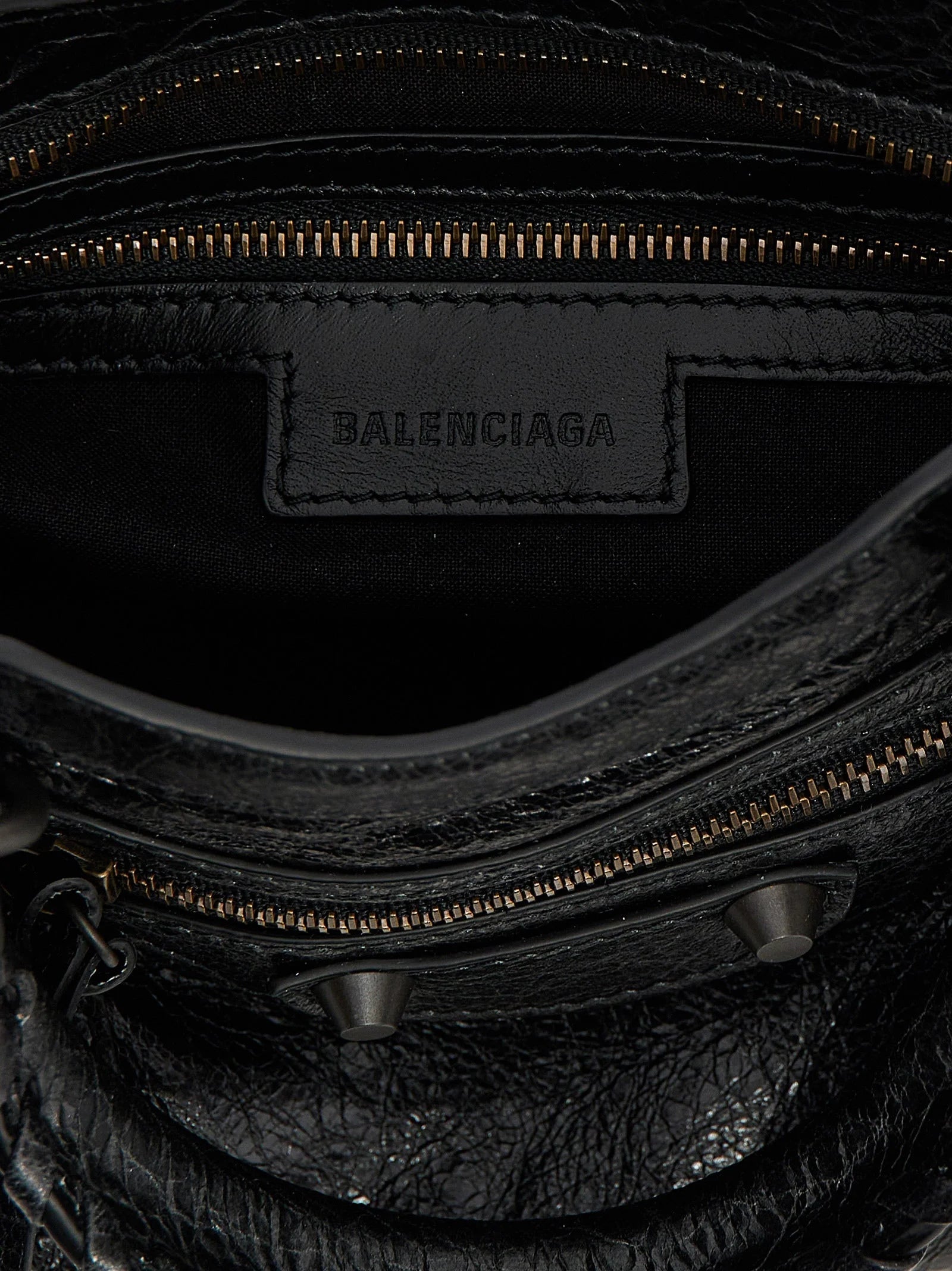 Balenciaga Black Lamb Leather Handbag
