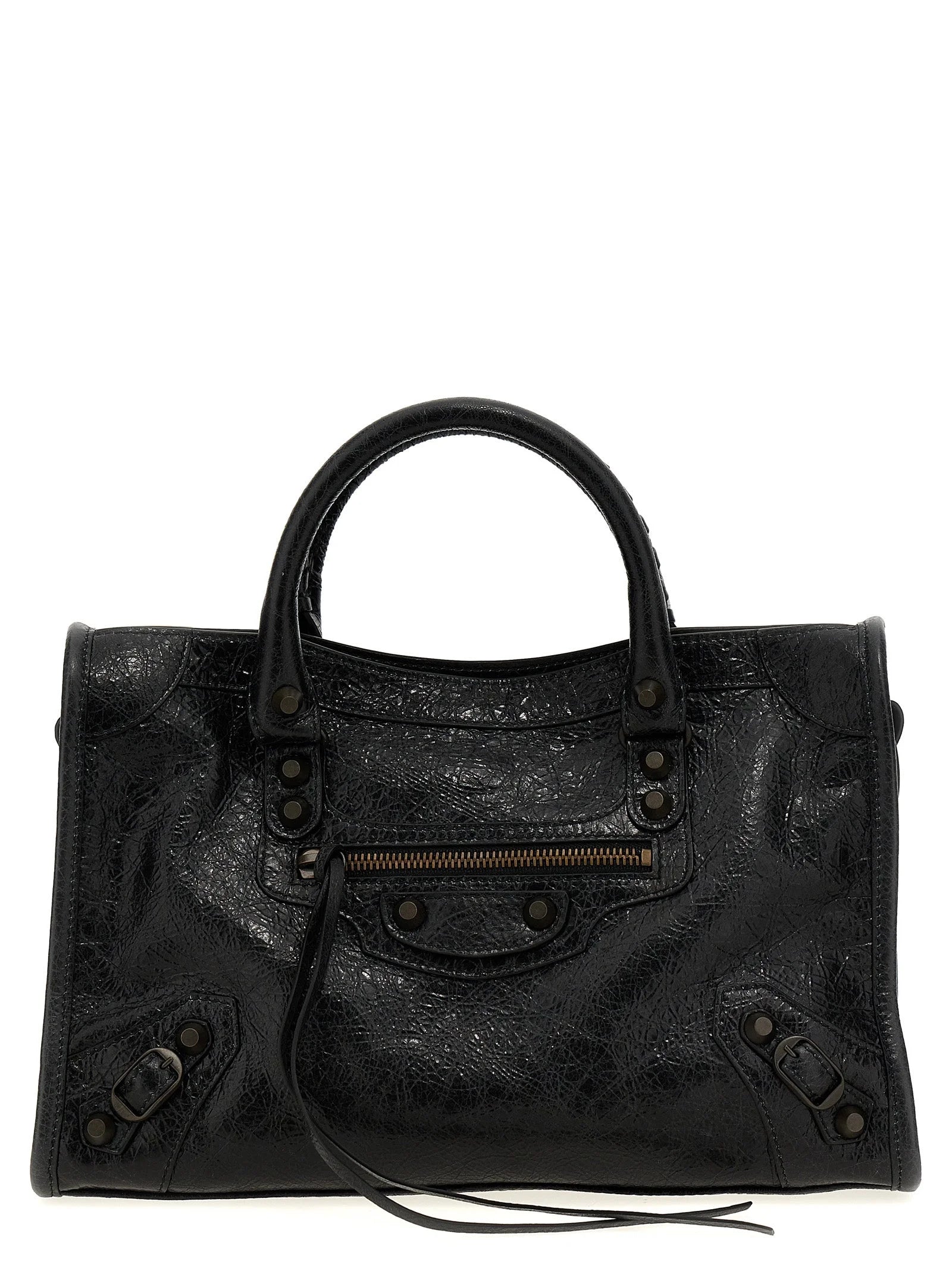 Balenciaga Black Lamb Leather Handbag