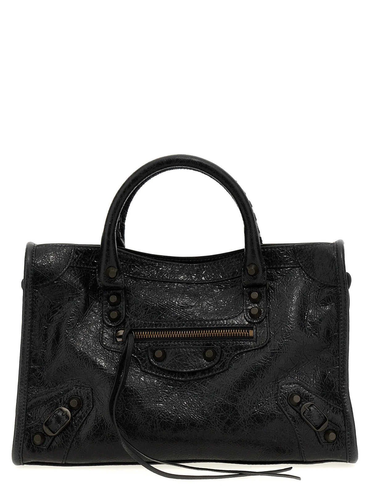 Balenciaga Black Lamb Leather Handbag