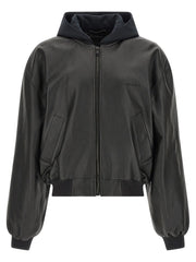 Balenciaga Black Lamb Leather Leather Jacket
