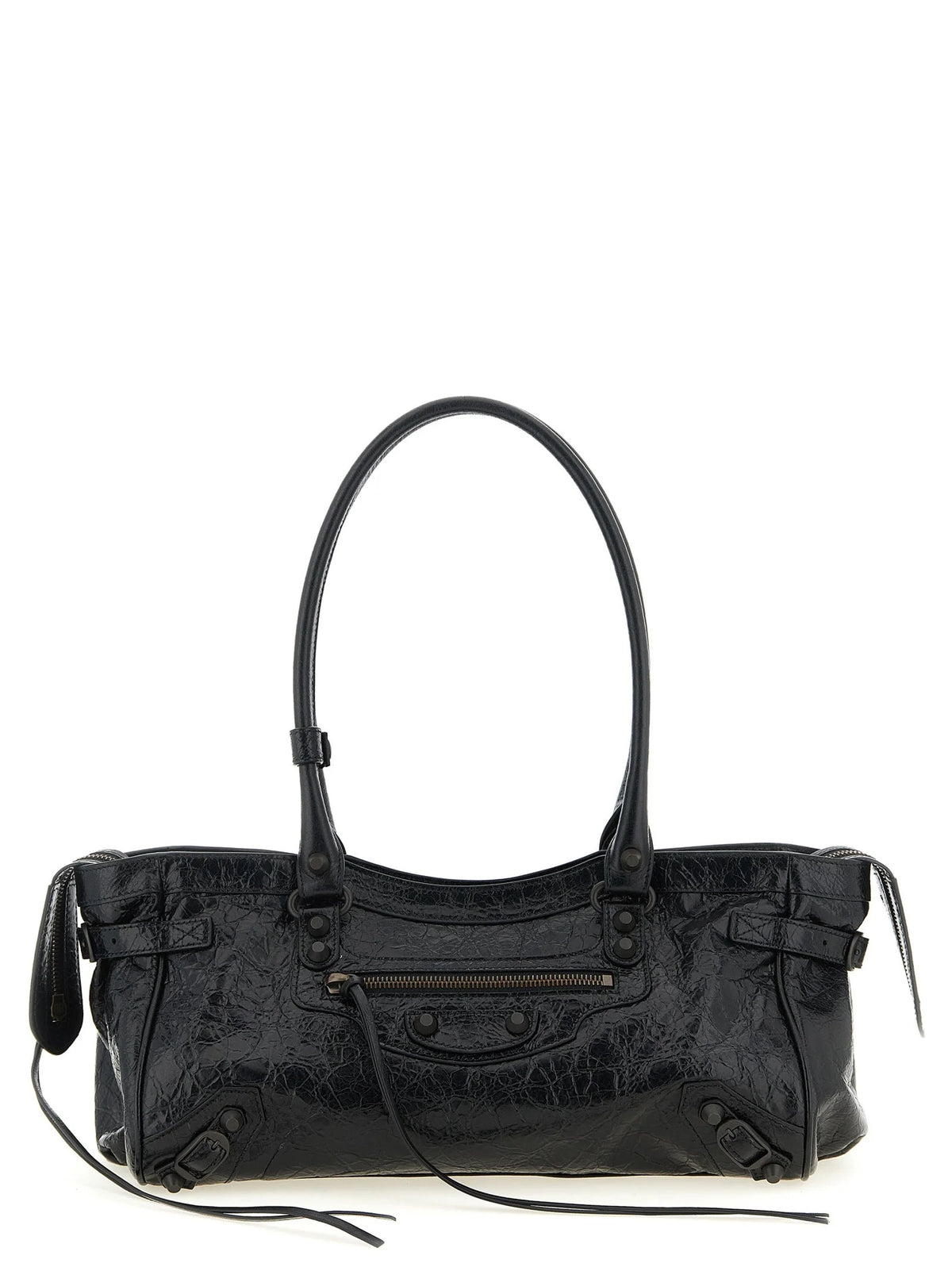 Balenciaga Black Lamb Leather Shoulder Bag