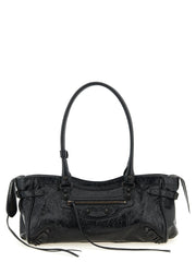Balenciaga Black Lamb Leather Shoulder Bag