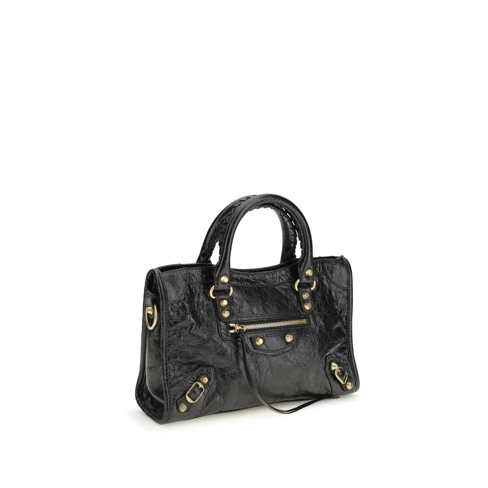 Balenciaga Black Lamb Leather Shoulder Bag