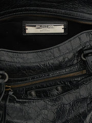 Balenciaga Black Lamb Leather Shoulder Bag