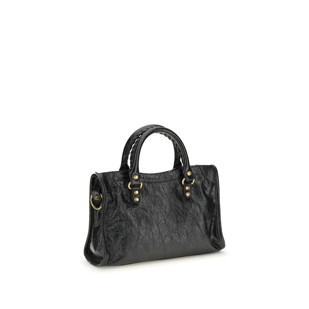 Balenciaga Black Lamb Leather Shoulder Bag