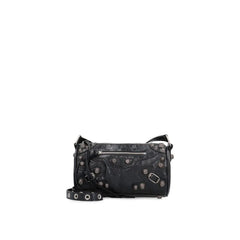 Balenciaga Black Lamb Leather Shoulder Bag