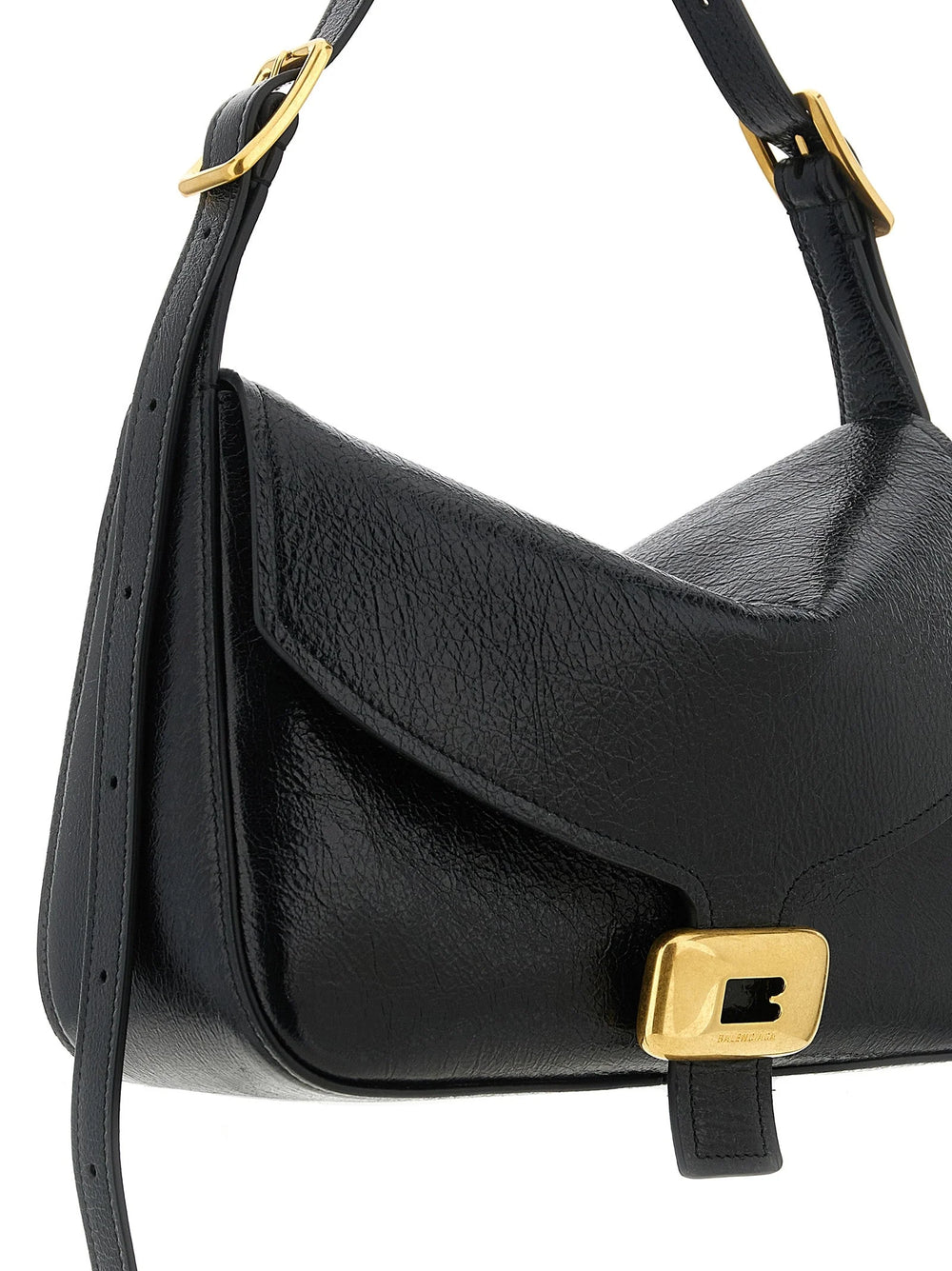 Balenciaga Black Lamb Leather Shoulder Bag
