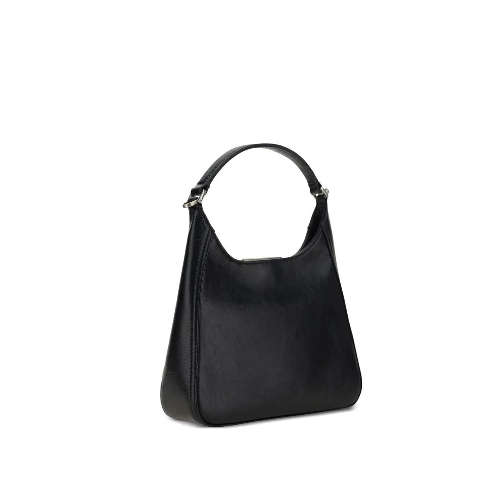 Balenciaga Black Lamb Leather Shoulder Bag - Shoulder Bags