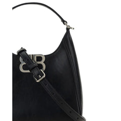 Balenciaga Black Lamb Leather Shoulder Bag - Shoulder Bags