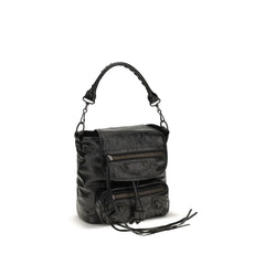Balenciaga Black Lamb Ovis Aries Backpack