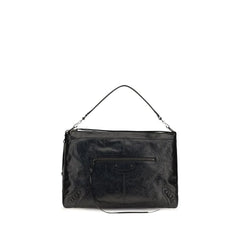 Balenciaga Black Lamb Ovis Aries Shoulder Bag