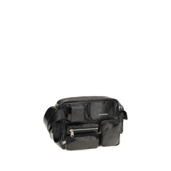 Balenciaga Black Lamb Ovis Aries Shoulder Bag