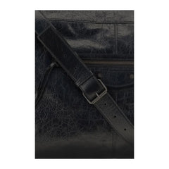 Balenciaga Black Lamb Ovis Aries Shoulder Bag