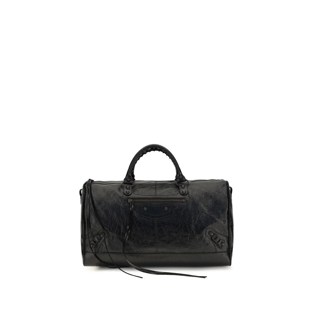 Balenciaga Black Lamb Ovis Aries Shoulder Bag