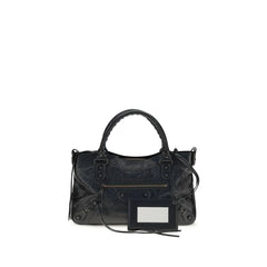 Balenciaga sort lam Ovis Aries skuldertaske