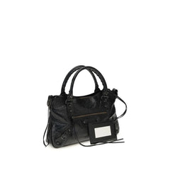 Balenciaga sort lam Ovis Aries skuldertaske
