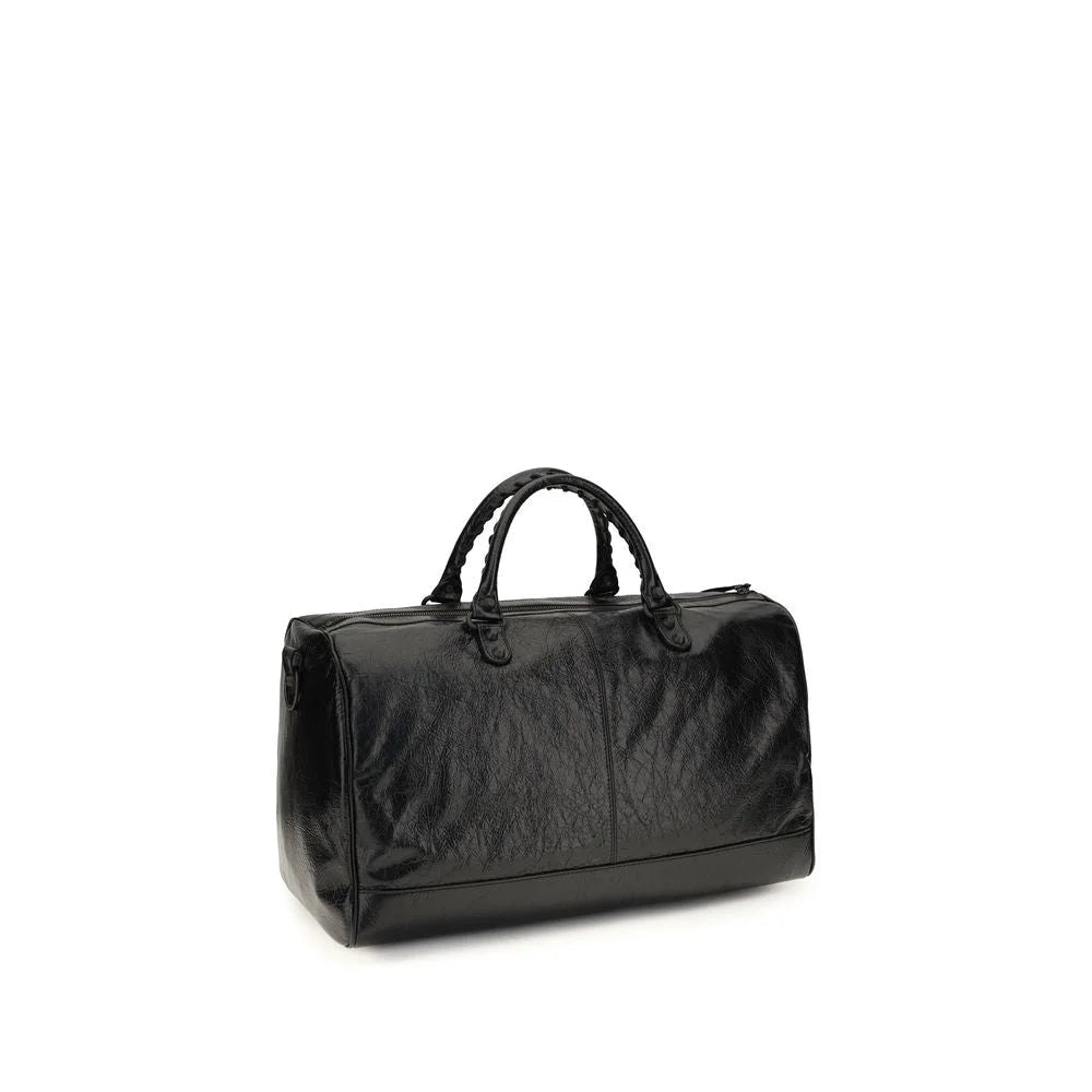 Balenciaga Black Lamb Ovis Aries Shoulder Bag