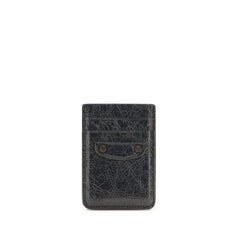 Balenciaga Black Lamb Ovis Aries Aries Wallet