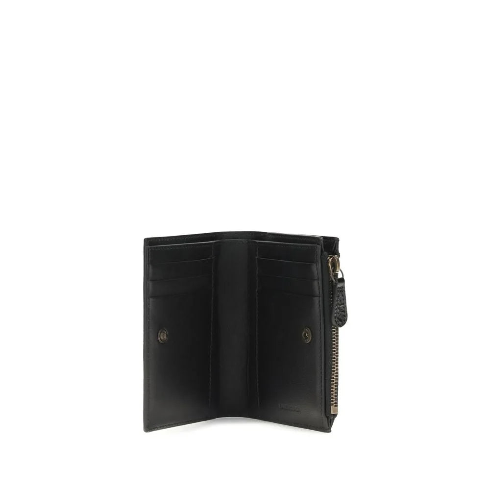 Balenciaga Svart Lamb Ovis Aries Plånbok