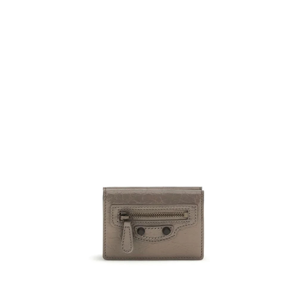 Balenciaga Zwarte Lamb Ovis Aries Aries Portemonnee