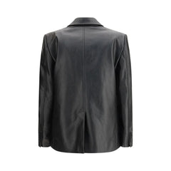Balenciaga Black Leather Jacket - M