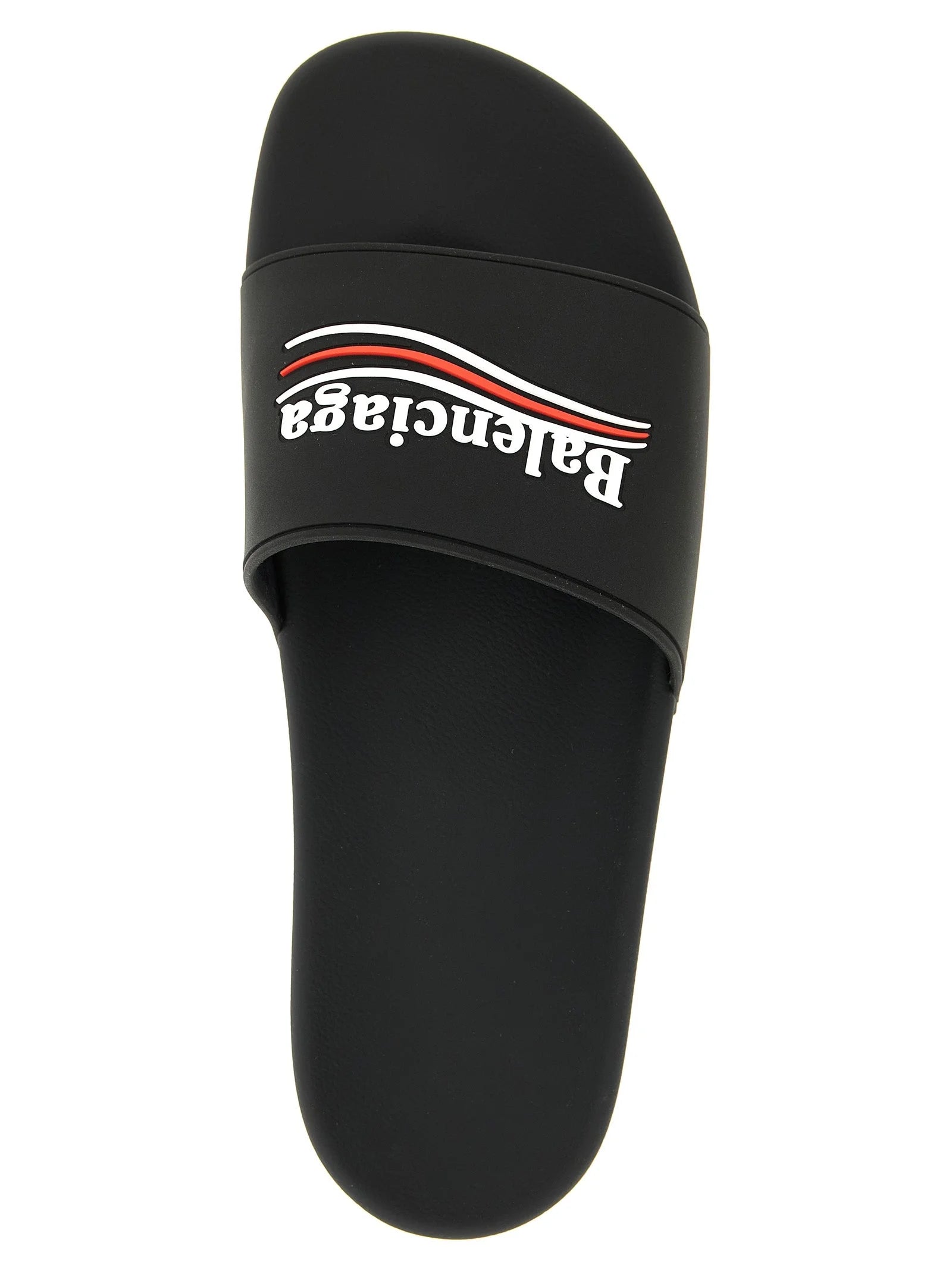 Balenciaga Black Plastic Slides - EU46/US13