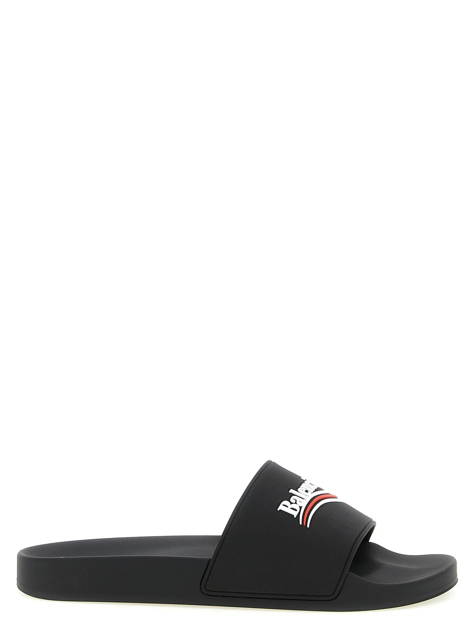 Balenciaga Black Plastic Slides - EU46/US13