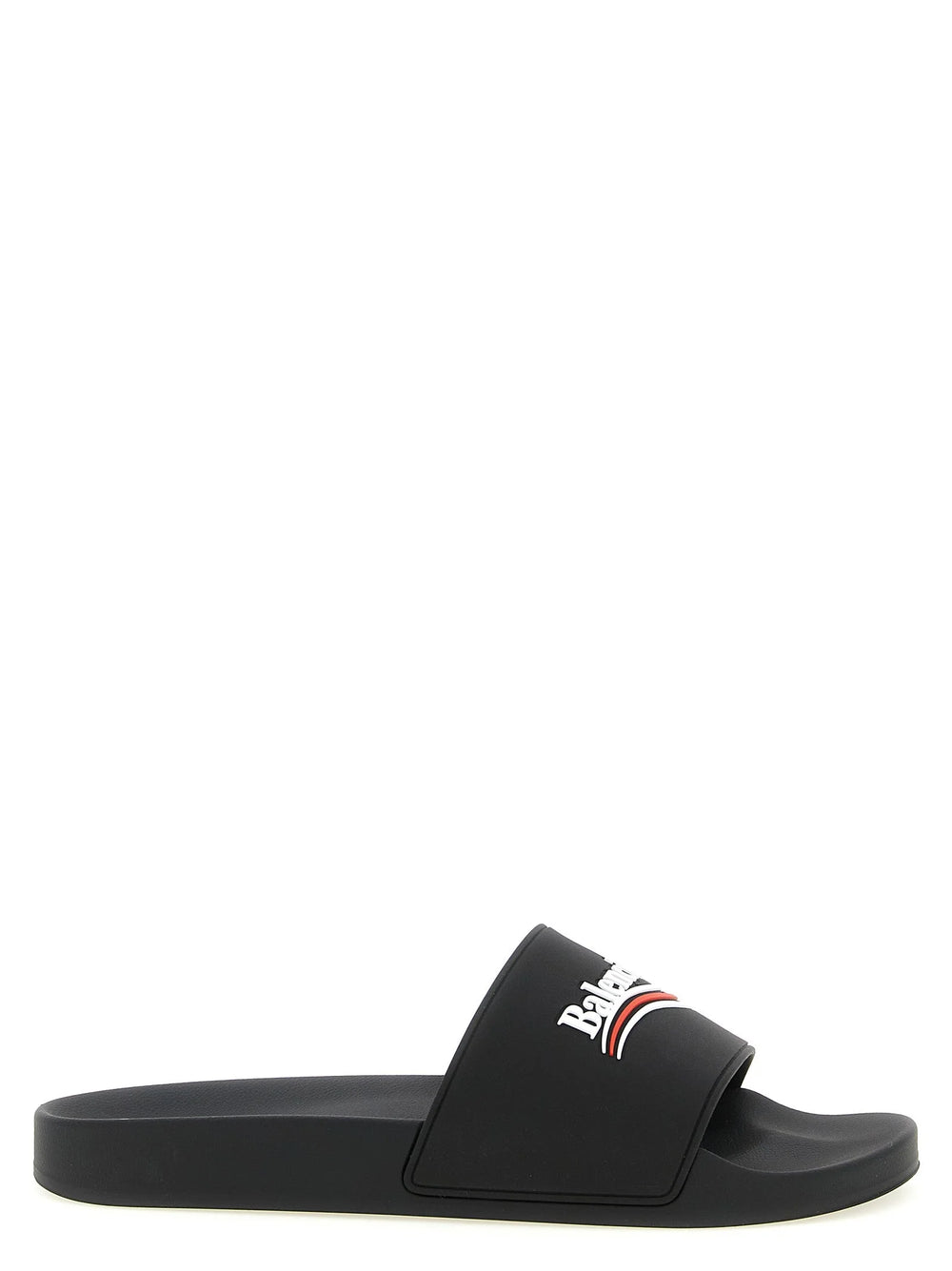 Balenciaga Black Plastic Slides - EU46/US13