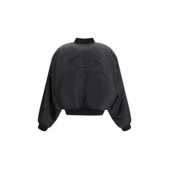 Balenciaga Black Polyamide Bomber - M