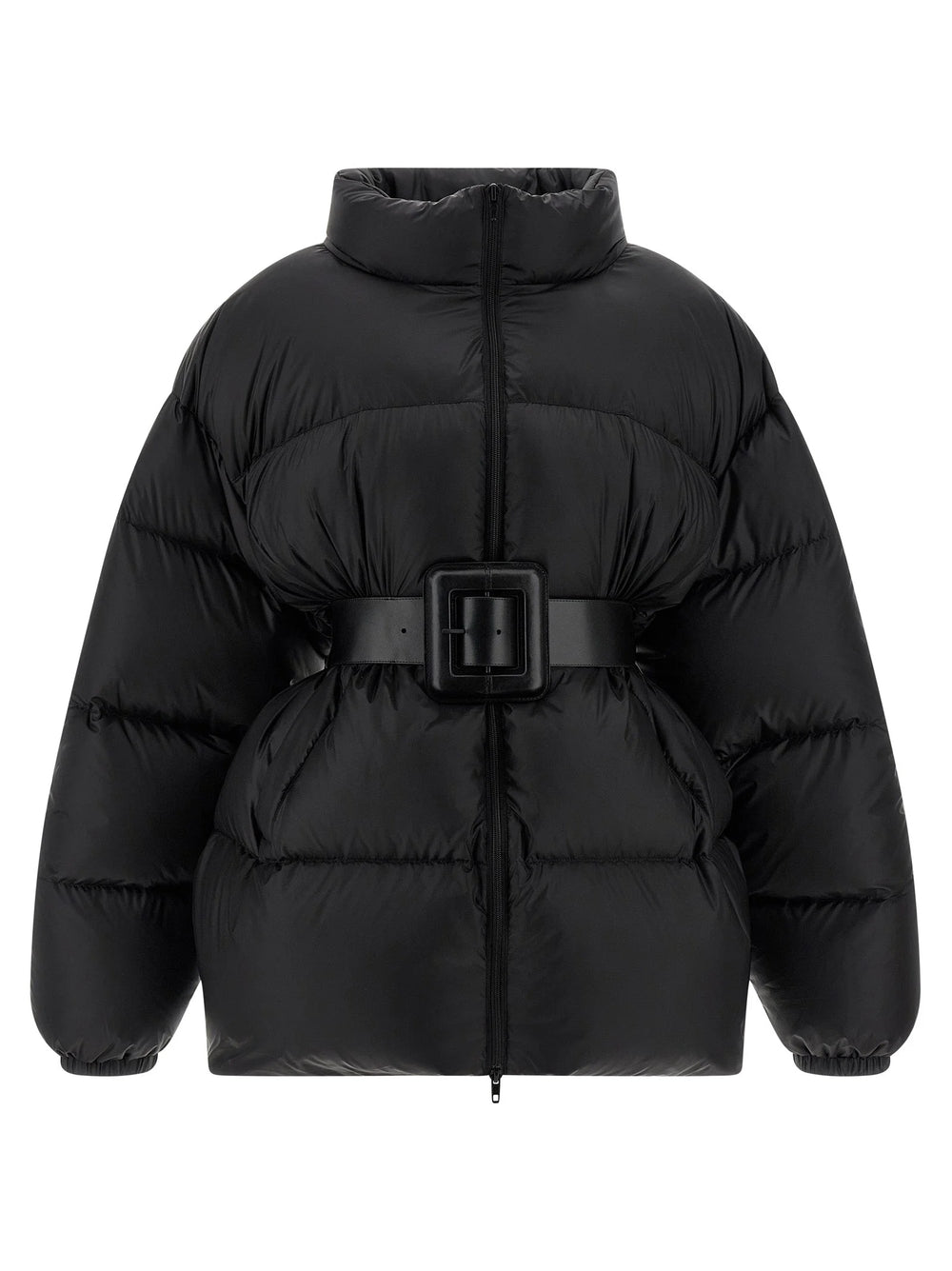 Balenciaga Black Polyamide Full-Length Jacket - S