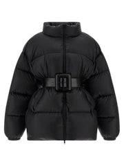 Balenciaga Black Polyamide Full-Length Jacket - S