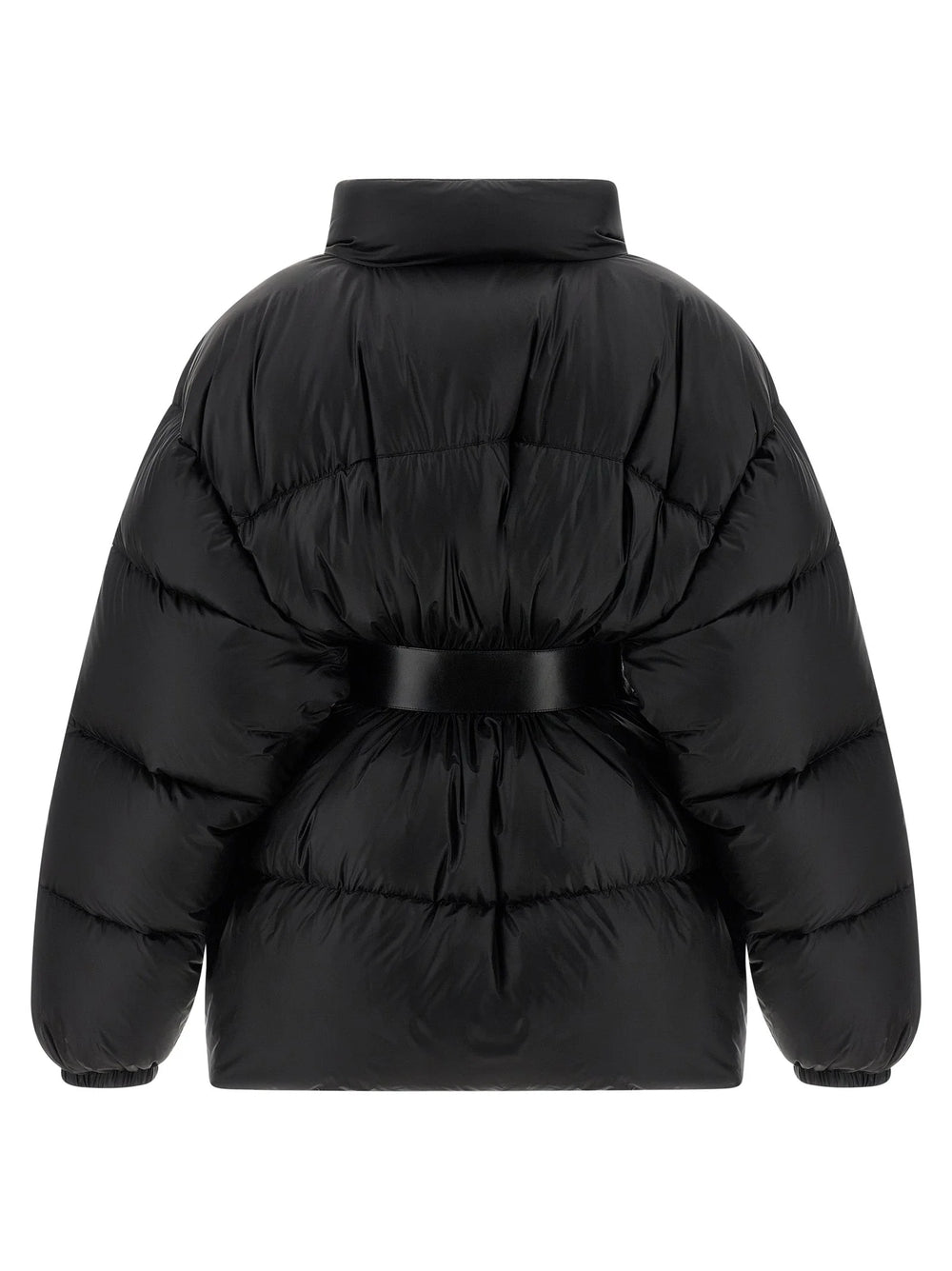 Balenciaga Black Polyamide Full-Length Jacket - S