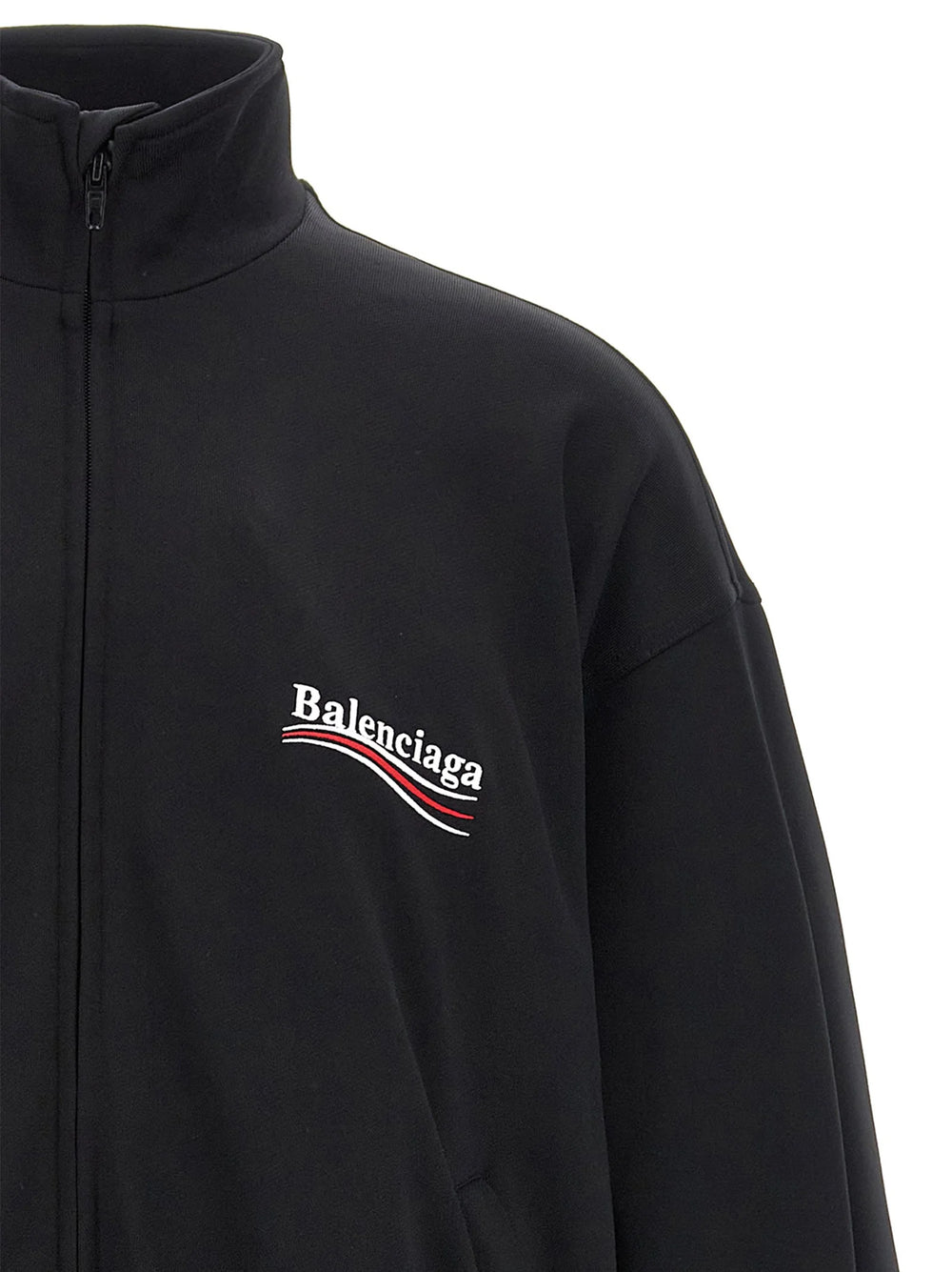 Balenciaga Black Polyamide Sweatshirt - 2