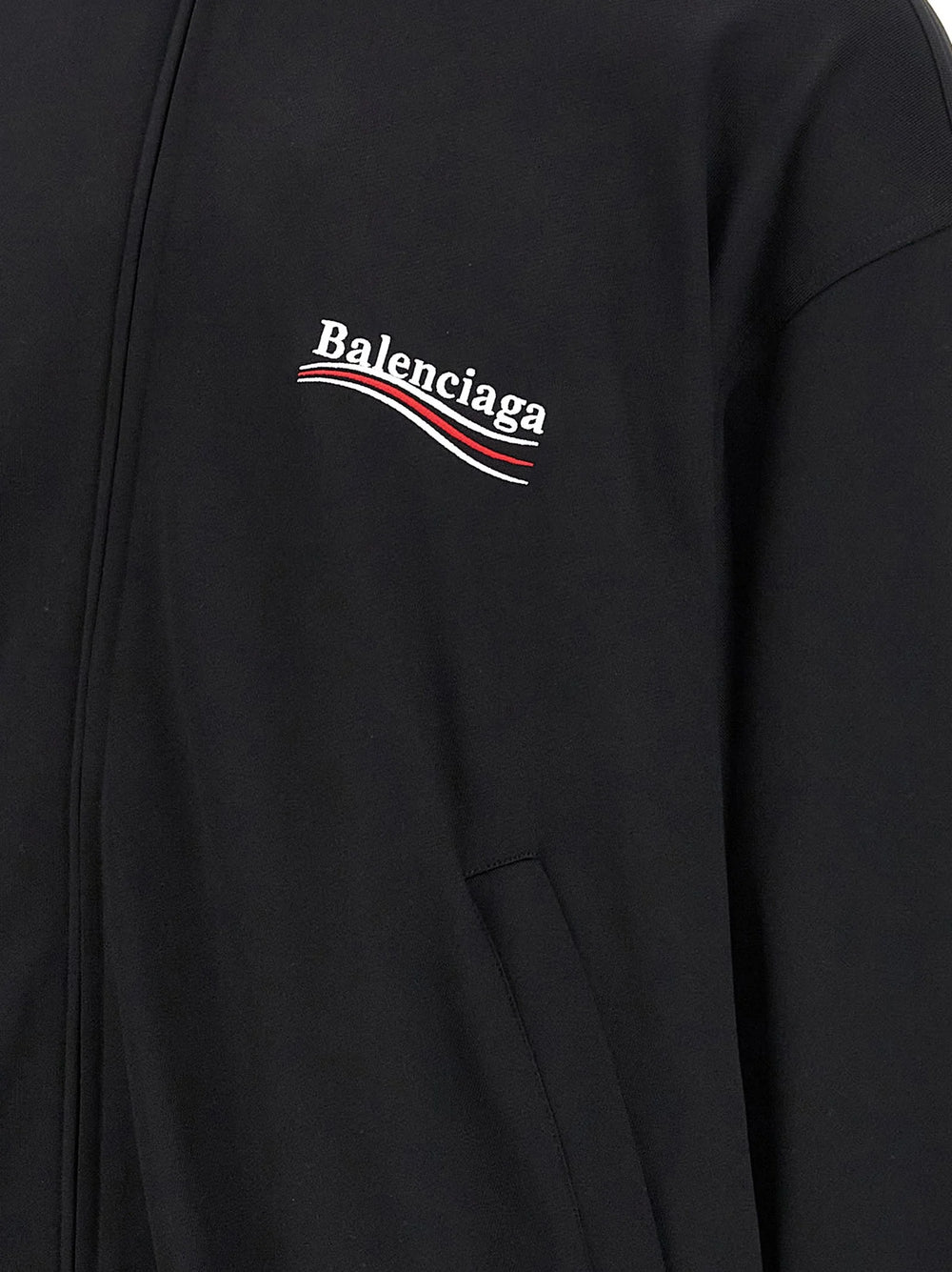 Balenciaga Black Polyamide Sweatshirt - 2