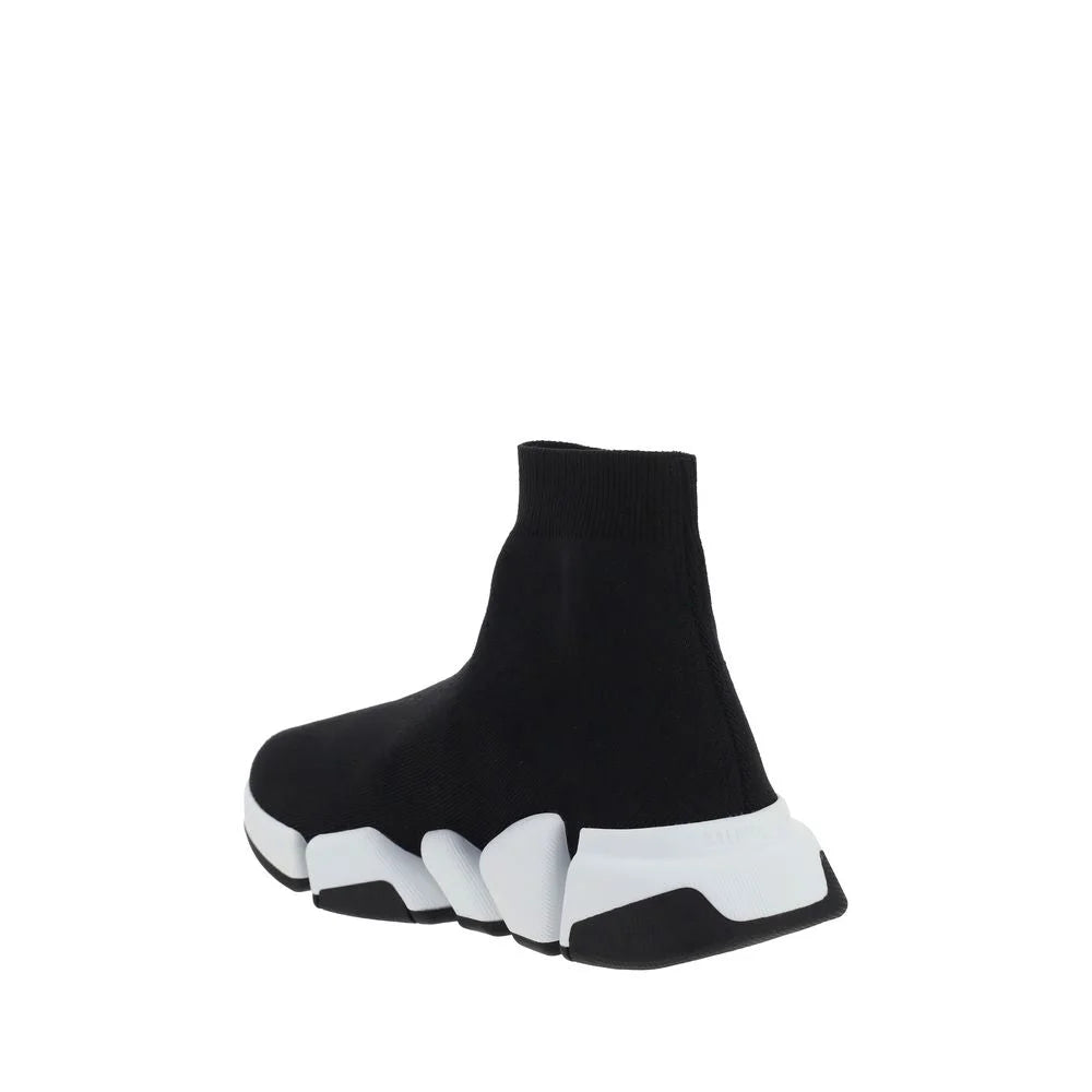 Balenciaga Black Polyester Athletic Sneakers - Sneakers