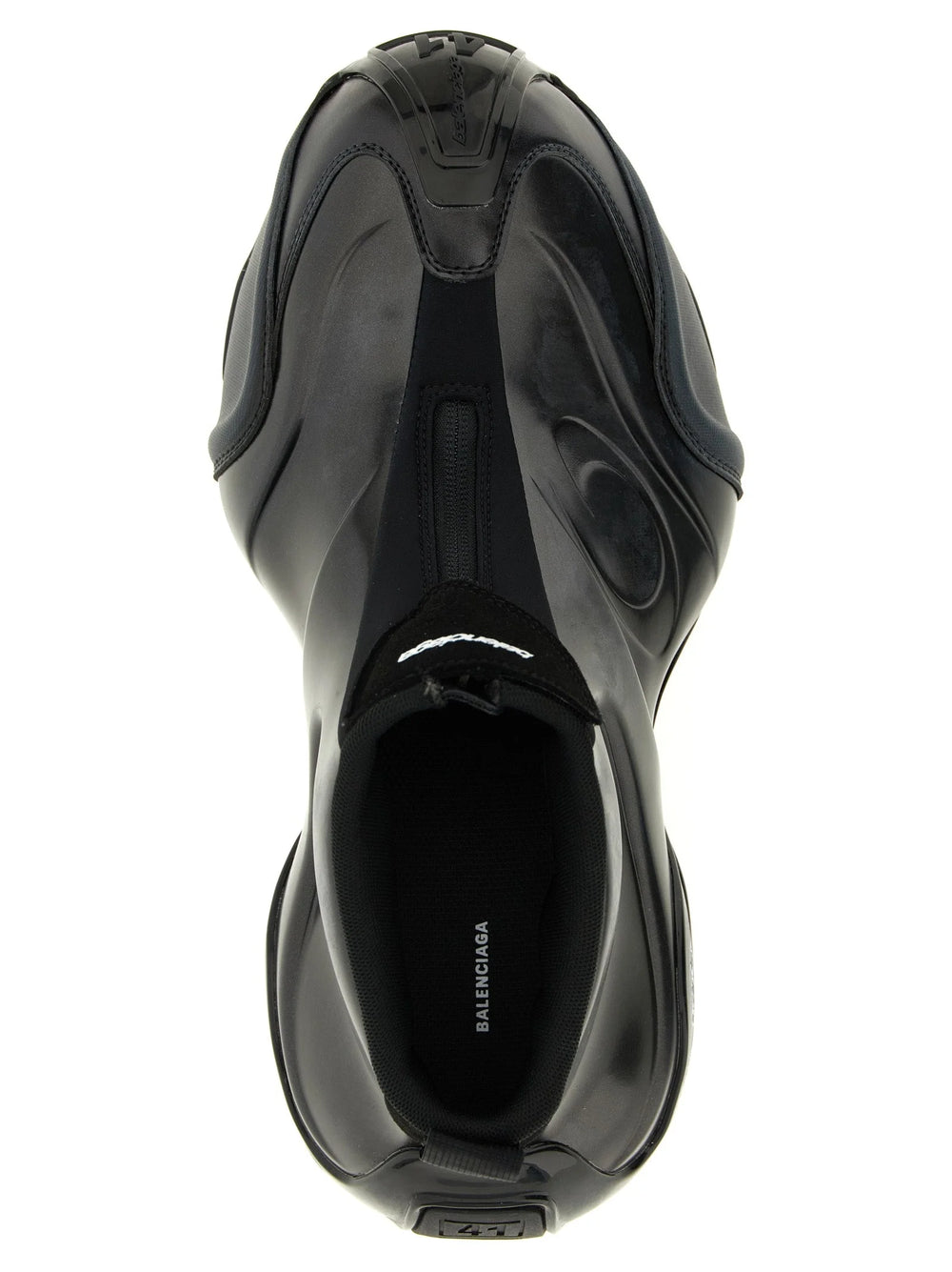 Balenciaga Black Polyester Athletic Sneakers - EU 41 | US 8