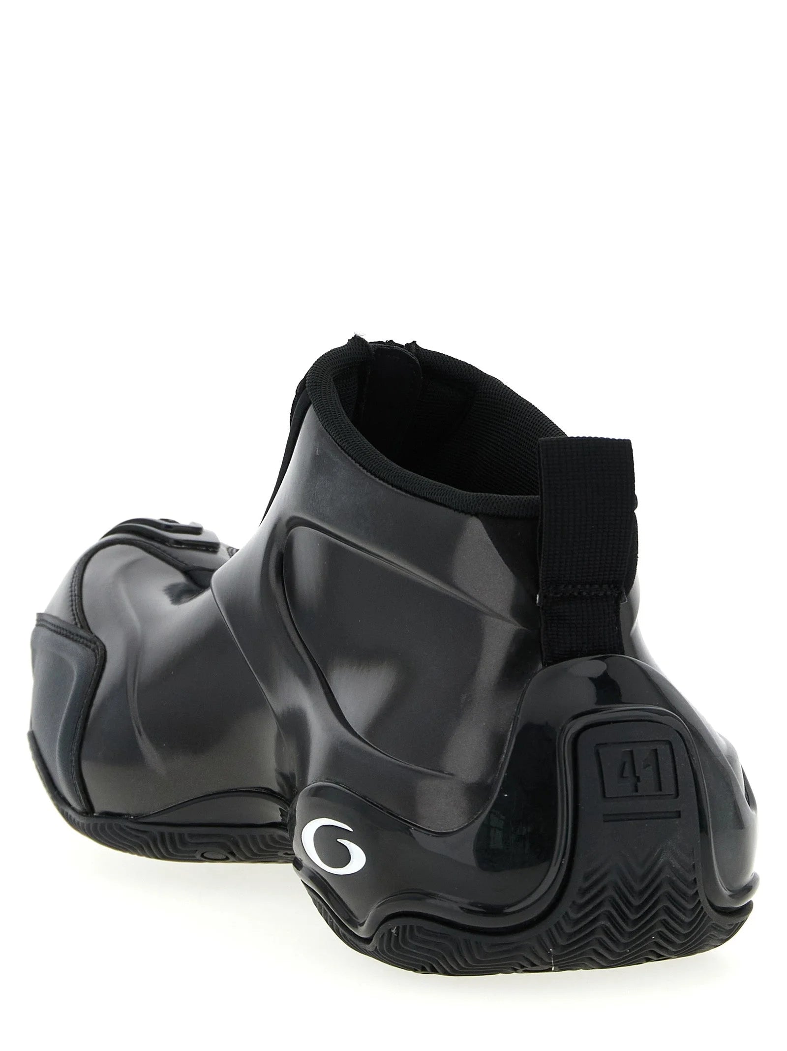 Balenciaga Black Polyester Athletic Sneakers - EU 41 | US 8