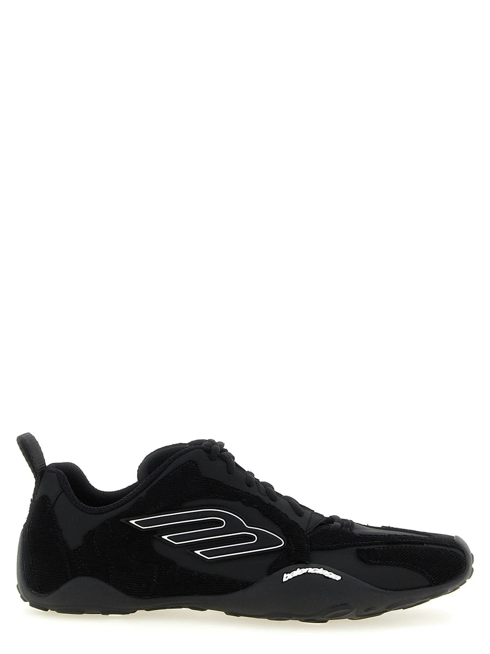 Balenciaga Black Polyester Athletic Sneakers - EU44/US11