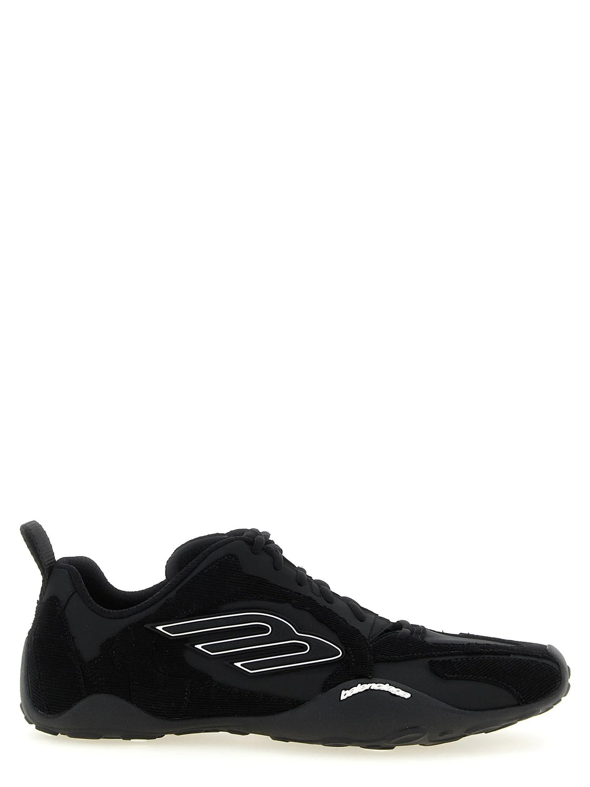 Balenciaga Black Polyester Athletic Sneakers - EU44/US11