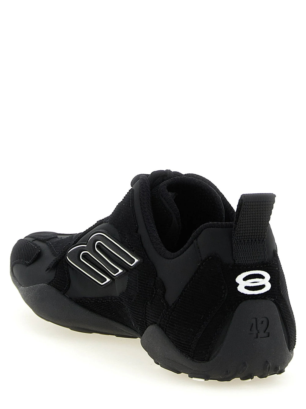 Balenciaga Black Polyester Athletic Sneakers - EU44/US11