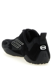 Balenciaga Black Polyester Athletic Sneakers - EU44/US11