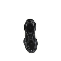 Balenciaga Black Polyester Athletic Sneakers - EU46/US13