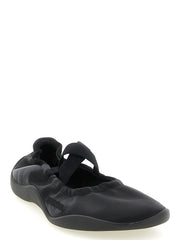 Ballet Flats Balenciaga سوداء من البوليستر